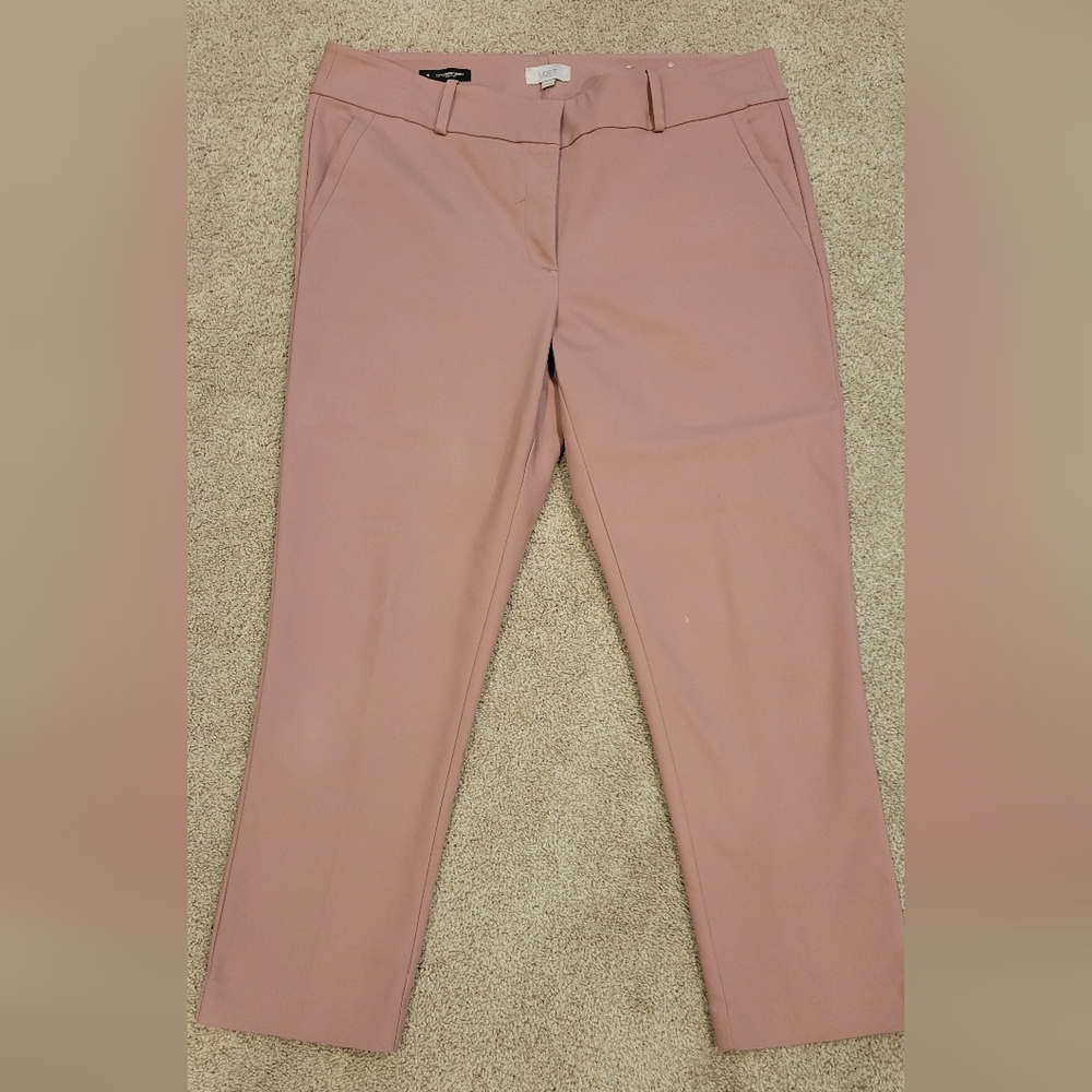 Loft Curvy Ankle Pants